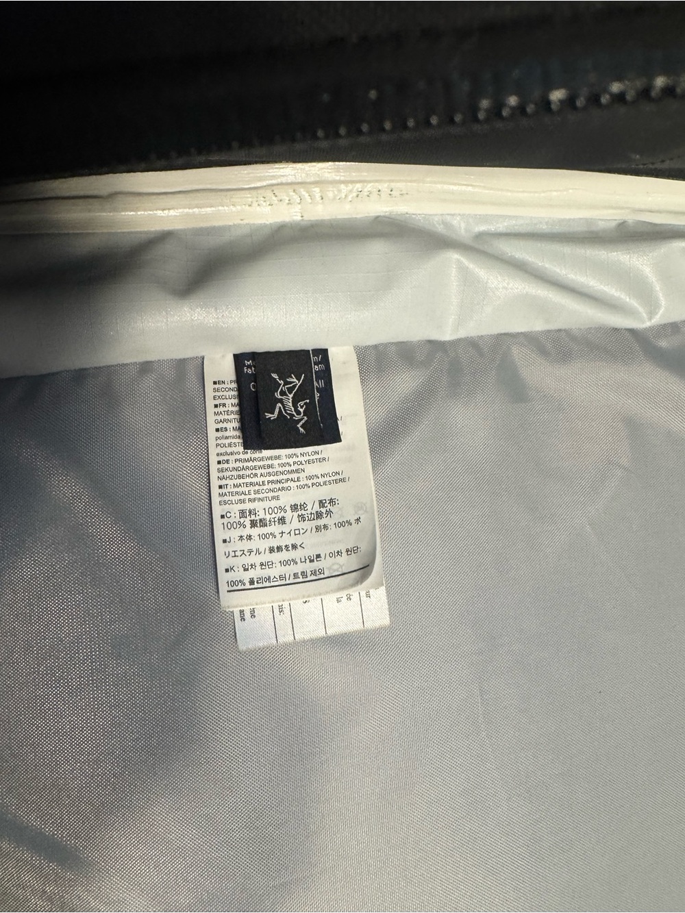 Arc'teryx Black Travel Backpack V110 (Ultra-rare) - Picture 11 of 11